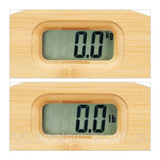 Цифровые персональные весы из бамбука - фото 6 - id-p1818947483
