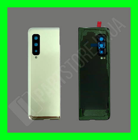 Кришка Samsung Fold F900F/Fold 5G F907F Space Silver зі склом камери оригінал, фото 2