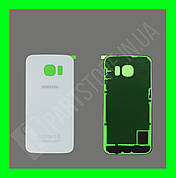 Кришка Samsung S6 Edge G925 White оригінал
