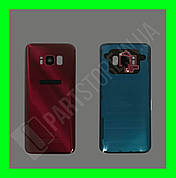 Кришка Samsung S8 G950 Red зі склом камери
