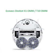 Серветка ганчірки для робота-пилососа Ecovacs Deebot T10 turbo X1 ( DEX11) T20 ( DLX23 ) T30 ( DDX14 ) X2 2шт, фото 4