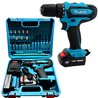 Дрель - Шуруповерт Makita 24V/5ah. Шуруповерт Makita DF331D с Набором Инструментов