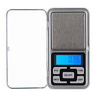 Карманные ювелирные цифровые весы с ЖК дисплеем, пластик/металл, 12х6,5х2,5 см
