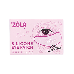 Патчі силіконові багаторазові для очей рожеві Zola Silicone Eye Patch (21906Gu)