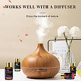Великий Подарунковий набір Натуральних Ефірних Масел Essential Oils Premium Оригінал Подарунок Аромадифузор, фото 5