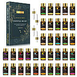 Великий Подарунковий набір Натуральних Ефірних Масел Оригінал 35 шт Premium Essential Oils MAYJAM, фото 7