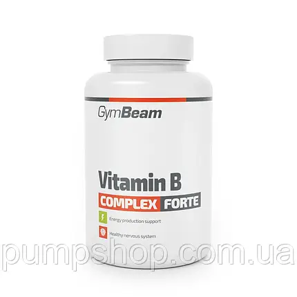 Вітаміни групи B GymBeam Vitamin B Complex Forte 90 таб., фото 2