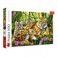 Пазли "Сім'я тигрів" Trefl 37350 (500 ел.)