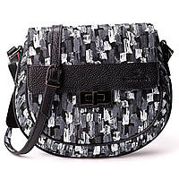 Женская сумка кросс-боди Eminsa 40234-64-1 кожаная черная