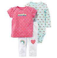 Набір — трійка для дівчинки, 24 міс! США