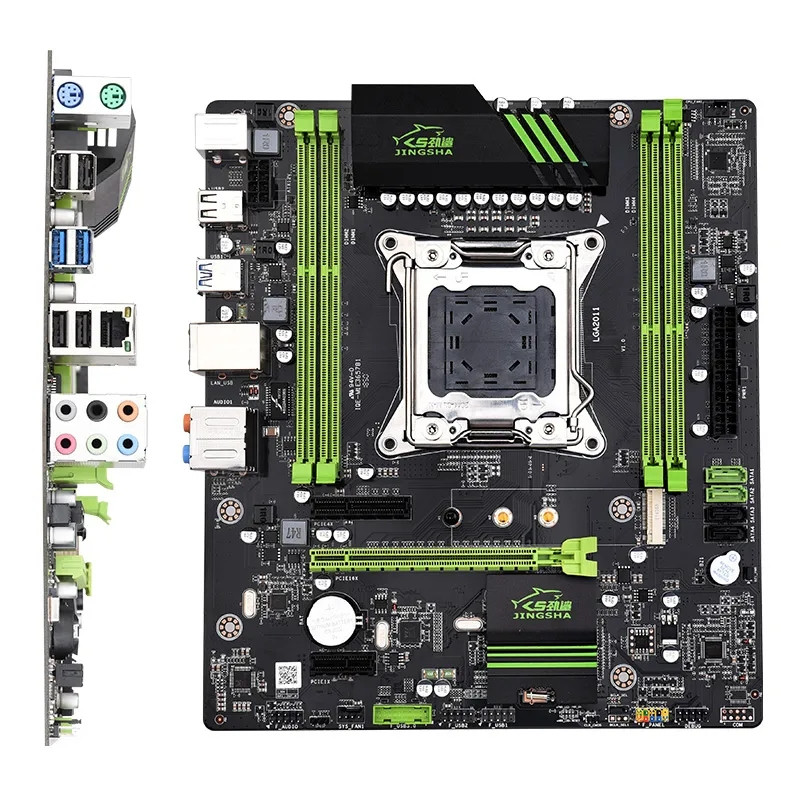 HUANANZHI /JINGSHA X79 LGA 2011, 4-chanel, USB 3.0, SATA-3, LGA2011,  DDR3 ECC, M.2 NVME