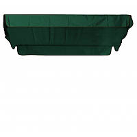Тент (крыша) для качелей eGarden 120x200 темно-зеленый