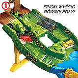 Трек Хот Вілс Божевільна гонка Ігровий Набір Hot Wheels Monster Trucks Wreckin' Raceway HGV12 Mattel Оригінал, фото 7