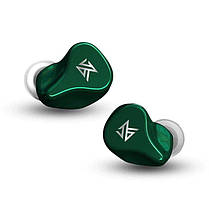 Бездротові Bluetooth навушники KZ Z1 з кейсом для зарядки (Зелений), фото 3