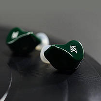 Бездротові Bluetooth навушники KZ Z1 з кейсом для зарядки (Зелений), фото 4