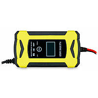 12В Автомобільний зарядний пристрій 6А зарядне для акумулятора з дисплеєм режим відновлення, фото 3