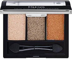 Тіні для повік потрійні Bless Beauty Trio Fusion Eyeshadows No09