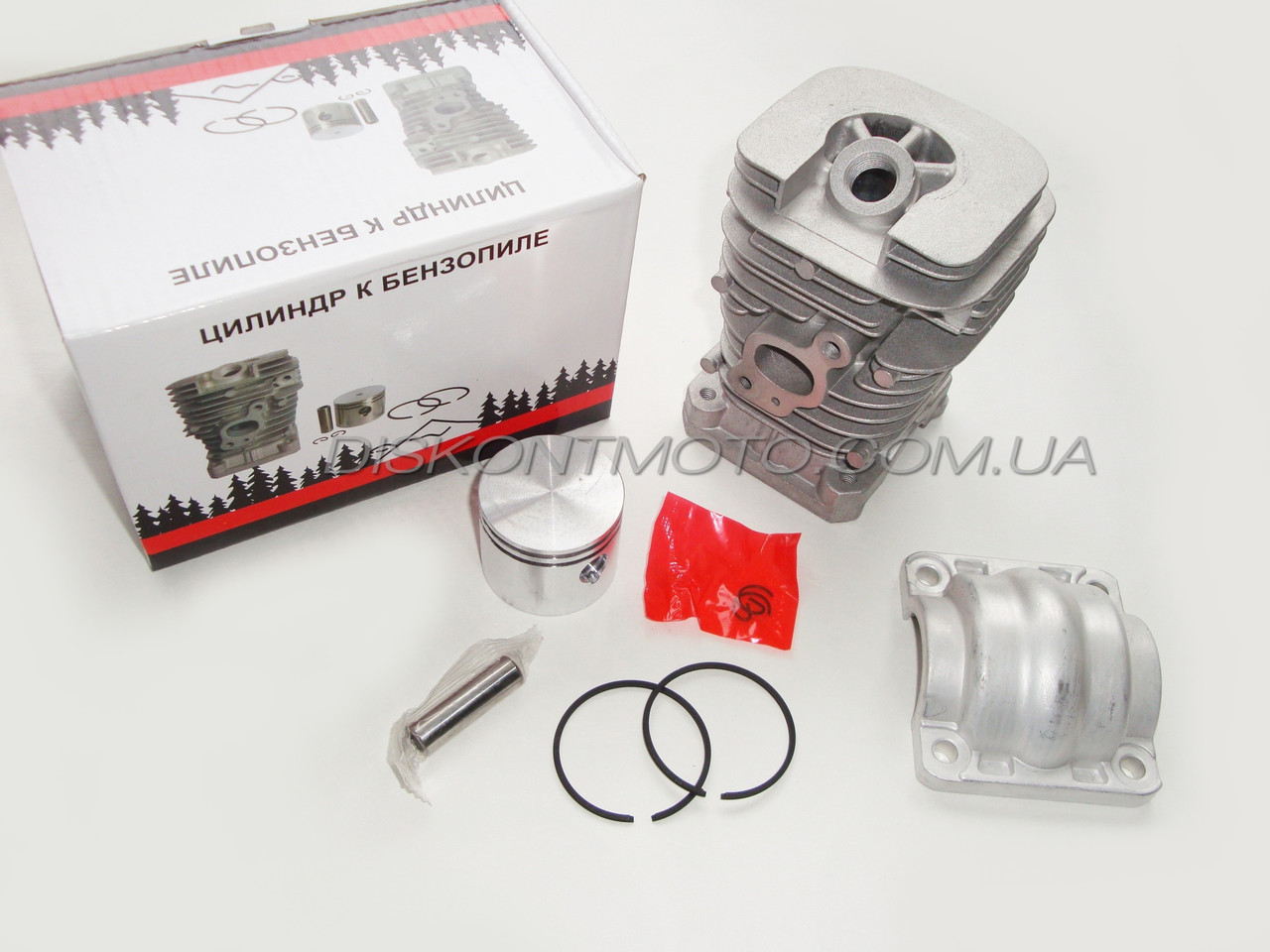 Поршнева бензопили Partner 350/351/352/370 Партнер циліндр Poulan 1950/2150/2250/2550 Поулан (Ø41.1) WOODMAN