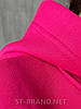 S,M,L. Утеплена жіноча толстовка - худі з якісного трикотажу на флісі, кофта з капюшоном - малинова, фото 6