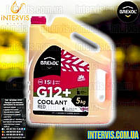 Антифриз BREXOL RED G12+ Antifreeze (Красный) 5кг