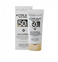 Сонцезахисний крем Medi Peel Active Silky Sun Cream SPF50+ /PA+++