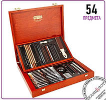 Олівці кольорові акварельні Progresso 54 KOH-I-NOOR. Набір 54 предмета (8896/1)