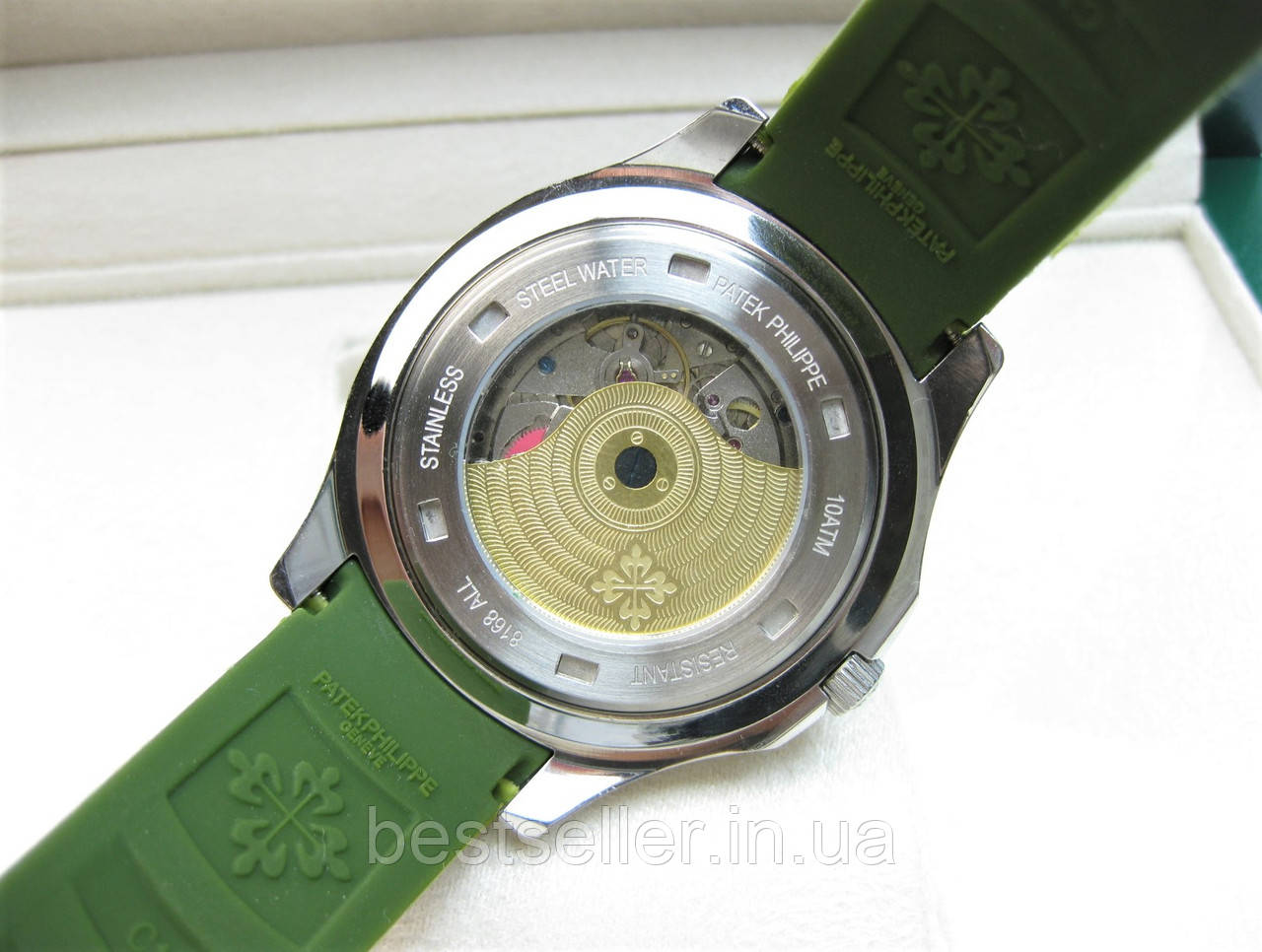 PATEK PHILIPPE AQUANAUT 43MM MIYOTA 8215 SILVER GREEN. AAA ID