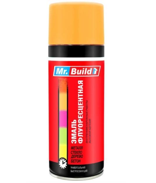 Емаль 2007 флуоресцентна яскраво-жовтогаряча аерозоль 400 мл Mr.Build
