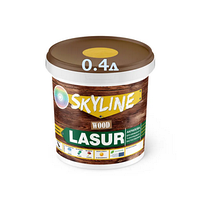 Лазур сосна для дерева декоративно-захисна LASUR Wood SkyLine шовковисто-матова, 0.4 л.