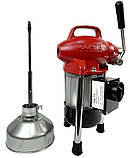 Машина для прочищення каналізації та труб Profter GQ-75 (250 Вт 20-100 мм) Апарат для чищення каналізації, фото 6