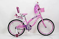 Велосипед для девочки Flower-Rueda 18 дюймов