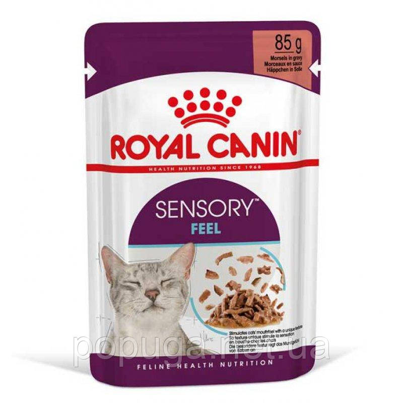 Royal Canin SENSORY FEEL GRAVY консерви для вибагливих кішок