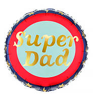 Воздушный шар "Super Dad", Польша, размер - 45 см