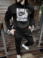 Спортивний костюм чоловічий найк літній двонитка (48-56)