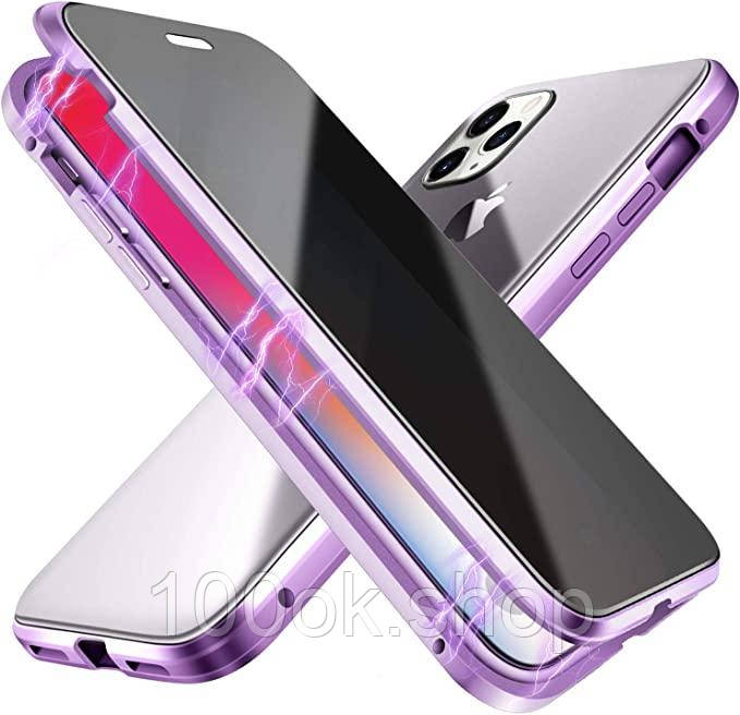 Склянний чохол з магнітом для iPhone 11 Pro  (B08FT3MLXP) 1384, фото 1