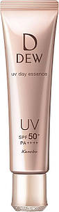 KANEBO Dew UV Day Essence SPF 50+ PA++++   Водостійкий санскрін для обличчя, основа під макіяж, 40 мл