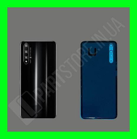 Кришка Huawei Honor 20 Black зі склом камери, фото 1