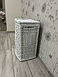 Кошик для білизни плетений з лози, фото 7