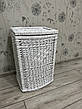 Кошик для білизни плетений з лози, фото 8
