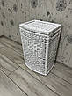 Кошик для білизни плетений з лози, фото 10