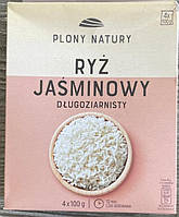 Рис длиннозернистый Жасмин Plony Natury (4х100г) 400г Польша