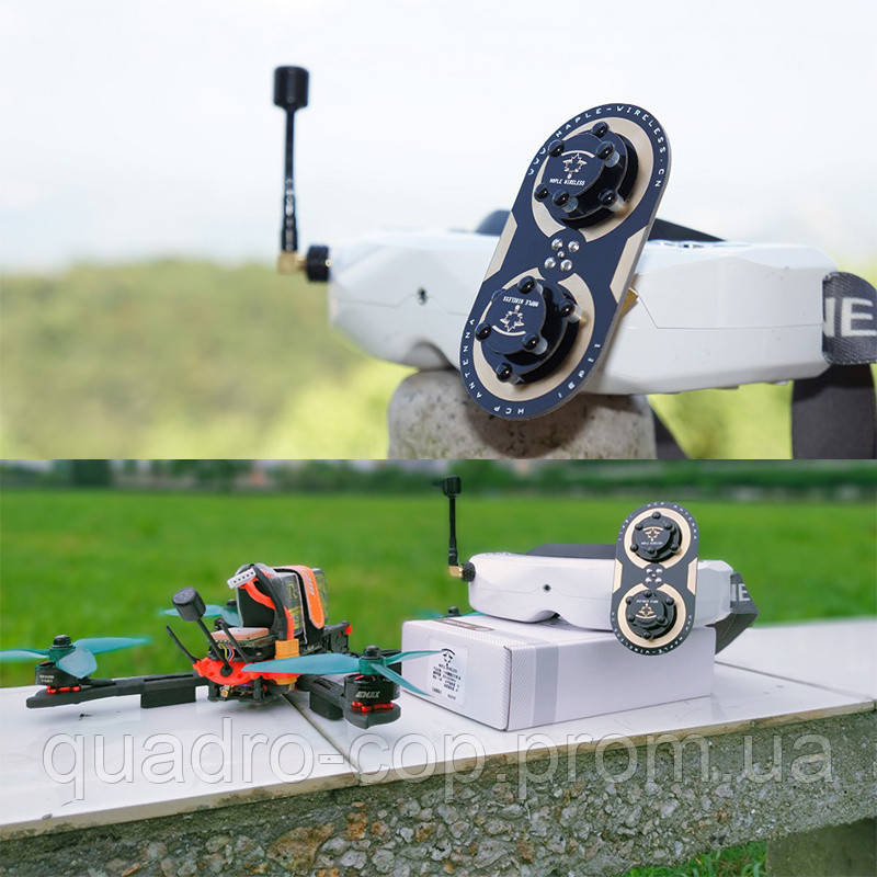 Купить Кленовая патч антенна 5,8 ГГц RP-SMA 11dBi +поляризованная ...