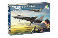 Сборная модель (1:72) Самолеты F-14A vs A-4F "Top Gun" (Две модели в наборе)