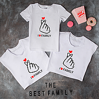 Футболки.Одяг для всієї родини "I LOVE FAMILY "