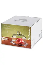Скляна тортівниця з кришкою-куполом Pasabahce Patisserie 26 см, фото 5