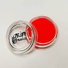 Червоно-помаранчева неонова фарба аквагрим GrimMaster 10 г, фото 3