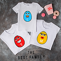 Футболки. Family Look одежда для всей семьи "M&M's FAMILY "