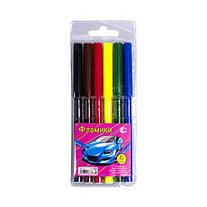 Дитячі Фломастери "Фломіки" COLOR-IT CR550-6 6 кольорів, фото 2