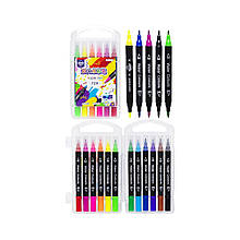 Дитячі Фломастери "Двосторонній" COLOR-IT 195-12 12 кольорів