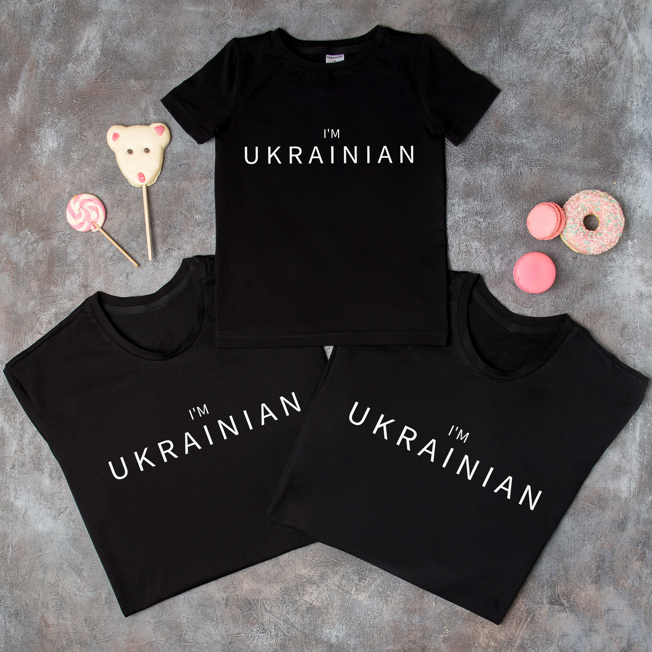 Футболки. Family Look - одяг для всієї родини "I’M UKRAINIAN "
